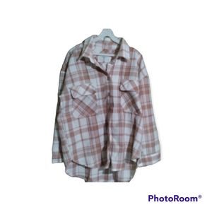 Womens fannel jacket.